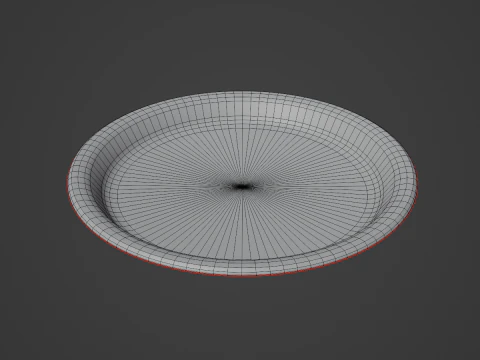 Steel Plate A 03 3D Model