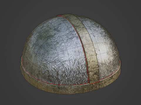 Medieval Helmet 01 3Dモデル