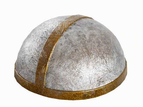 Medieval Helmet 02 3D Model