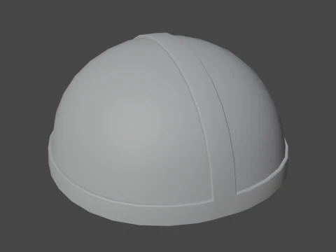 Medieval Helmet 02 3D Model