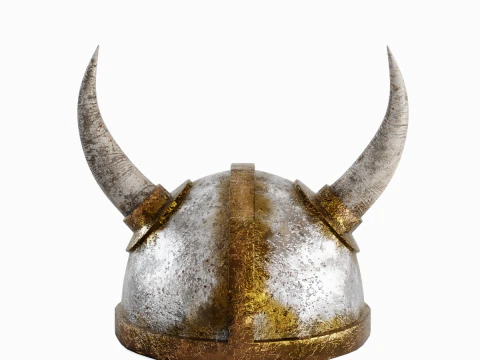 Viking Helmet 01 3D Model