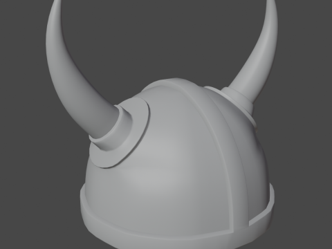 Viking Helmet 02 Modelo 3D