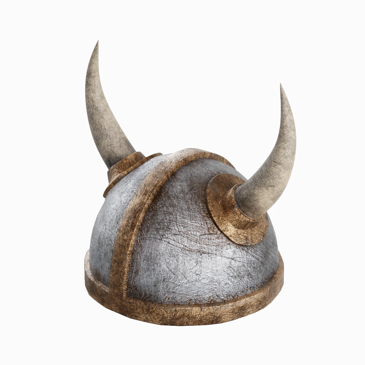 Viking Helmet 03 3D Model .c4d .max .obj .3ds .fbx .stl .blend 