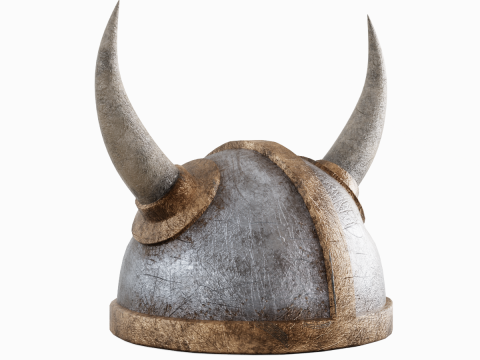 Viking Helmet 03 3D Model