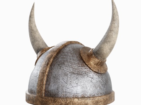 Viking Helmet 03 3D Model