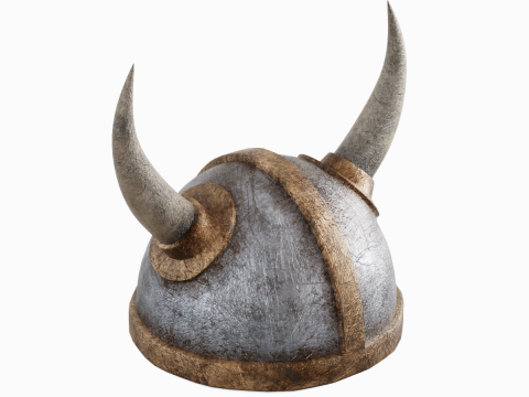 Viking Helmet 03 3D Model