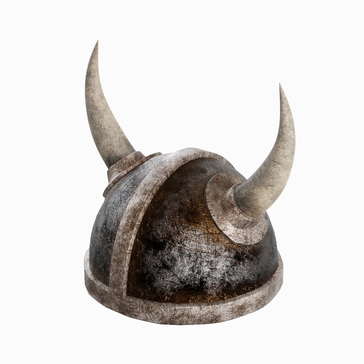 Viking Helmet 05 3D Model .c4d .max .obj .3ds .fbx .stl .blend