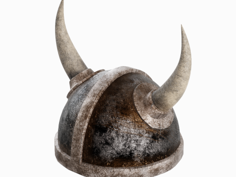 Viking Helmet 05 3D Model