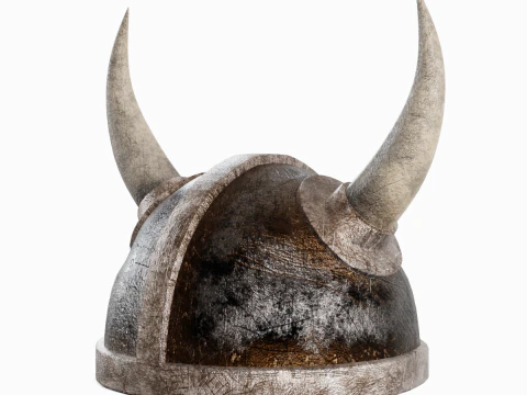 Viking Helmet 05 3D Model