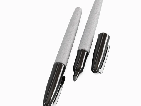 Fine Point Marker 01 3D Model