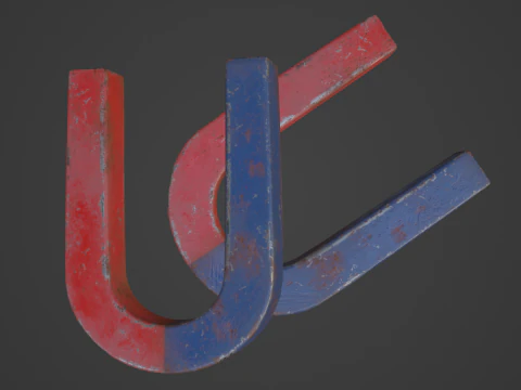 चुंबक 01 3D मॉडल