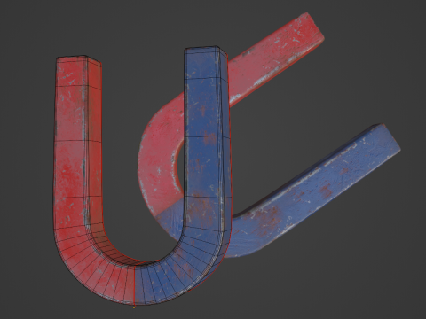 Magnet 01 3D Модель