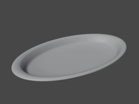 Steel Plate B 02 3D Model