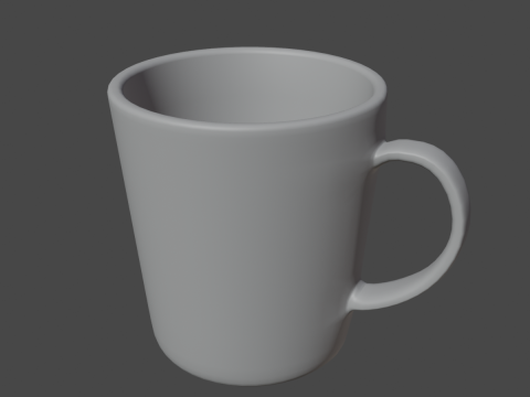 Old Dirty Coffee Cup 01 3Dモデル