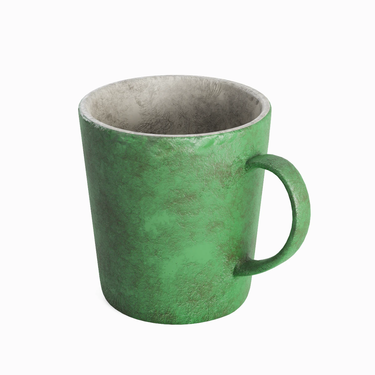 Old Dirty Coffee Cup 03 3D Model .c4d .max .obj .3ds .fbx .stl .blend