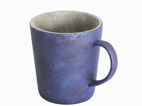 Old Dirty Coffee Cup 04 3Dモデル