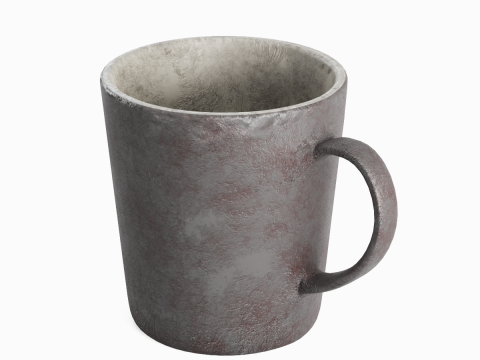 Old Dirty Coffee Cup 05 3Dモデル