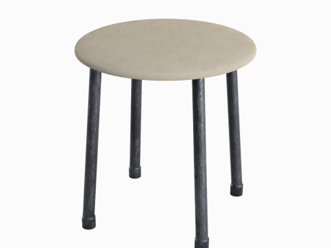 Steel Stool E 01 Modèle 3D