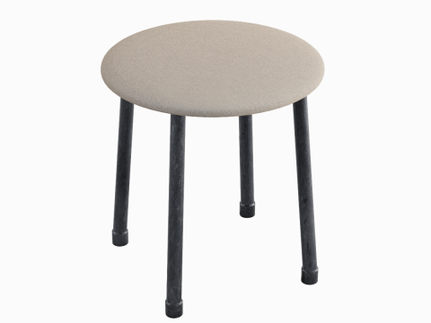 Steel Stool E 03 3D Model