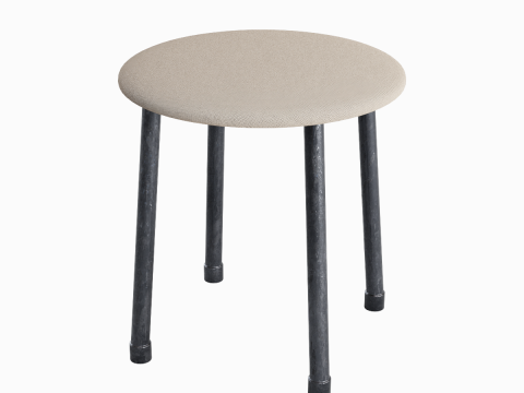 Steel Stool E 03 Model 3D