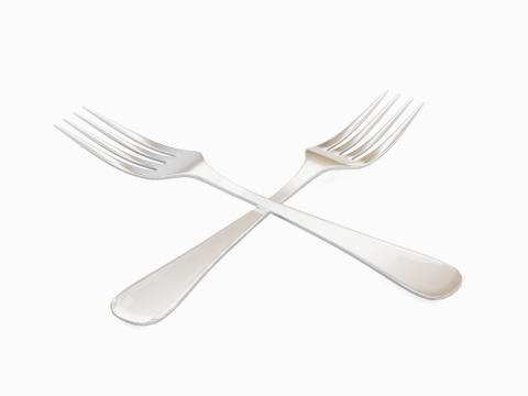 Aluminium Fork 01 Model 3D