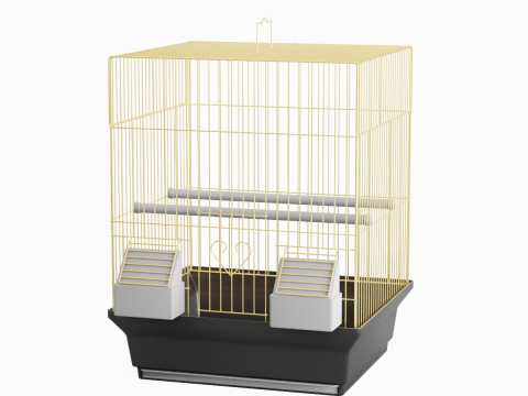 Birdcage Gold 3Dモデル