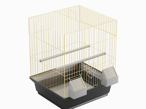 Birdcage Gold 3Dモデル