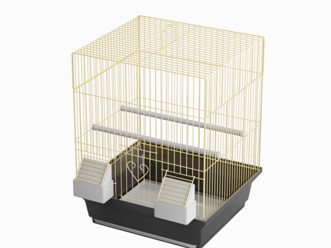 Birdcage Gold 3Dモデル