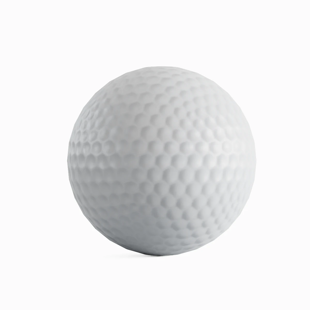 Golf Ball 01 3D Model .c4d .max .obj .3ds .fbx .stl .blend 
