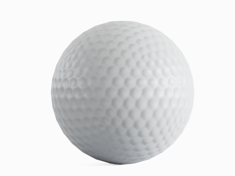 Golf Ball 01 3D 모델
