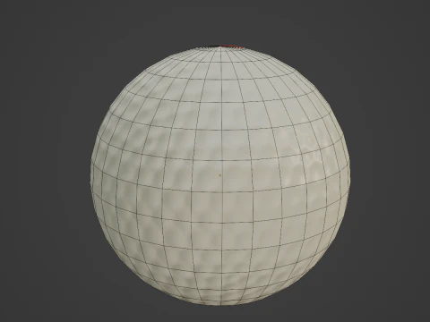 Golf Topu 02 3D Model