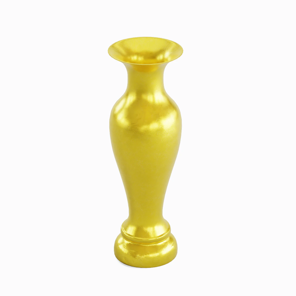 Classic Gold Vase 01 3D Model .c4d .max .obj .3ds .fbx .stl .blend 