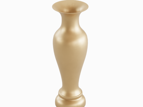 Classic Bronze Vase Modelo 3D
