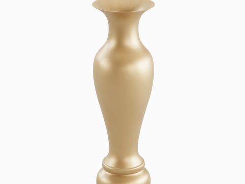 Classic Bronze Vase 3D Model