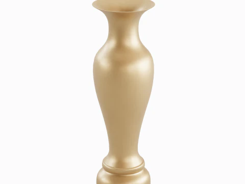 Classic Bronze Vase 3D Model