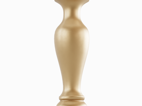 Classic Bronze Vase 3D Model
