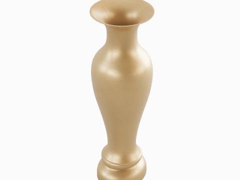 Classic Bronze Vase 3D Model
