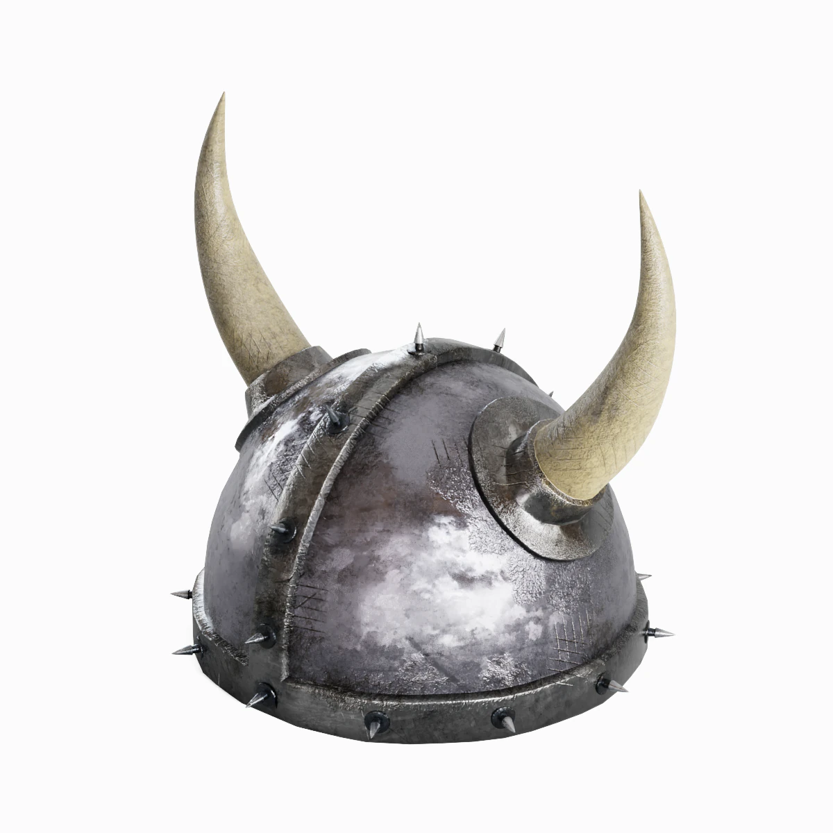 Viking Helmet B 01 3D Model .c4d .max .obj .3ds .fbx .stl .blend 