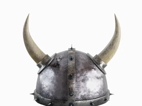 Viking Helmet B 01 3D Model