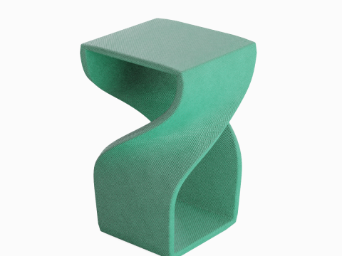 Twisted Stool for Childs 02 3D Model
