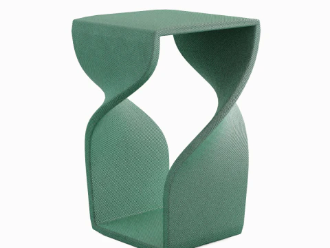 Twisted Stool for Childs 02 3D Model