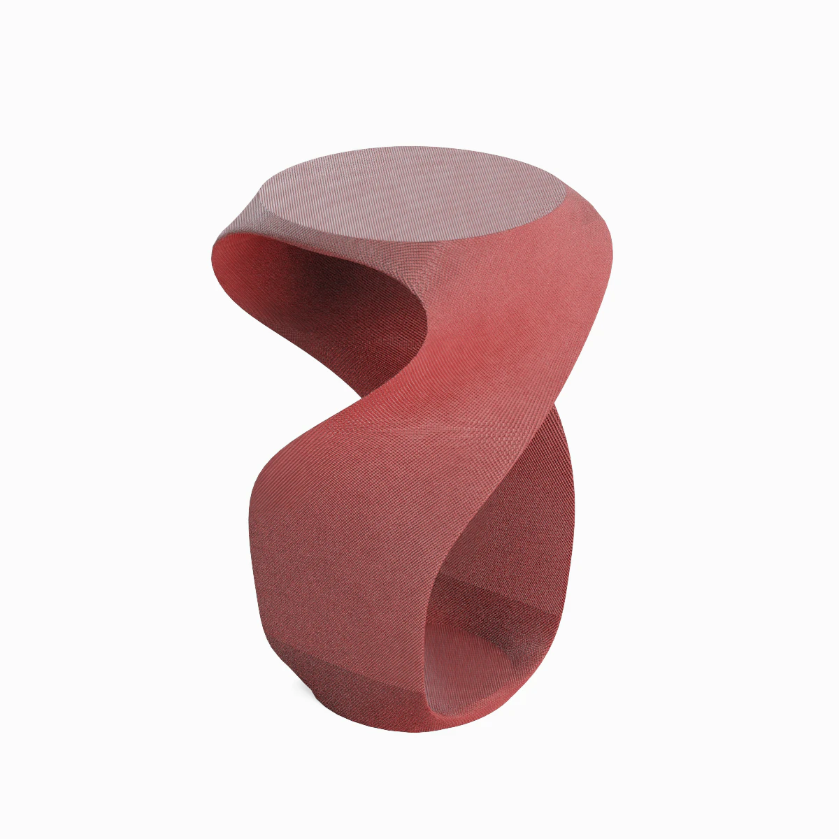 Twisted Stool for Childs B 01 3D Model .c4d .max .obj .3ds .fbx .stl .blend
