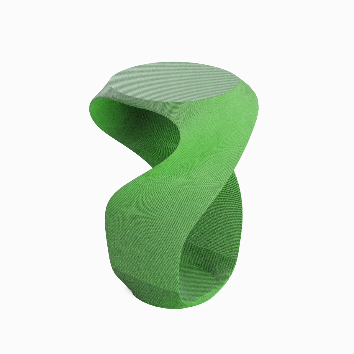 Tabouret torsadé pour enfant B 02 Modèle 3D .c4d .max .obj .3ds .fbx .stl .blend