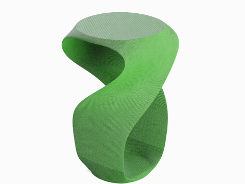 Twisted Stool for Childs B 02 3D मॉडल