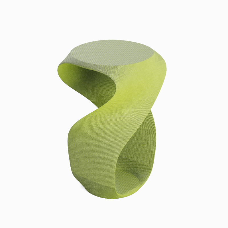 Twisted Stool for Childs B 04 3D Model .c4d .max .obj .3ds .fbx .stl .blend