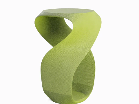 Twisted Stool for Childs B 04 3D Model