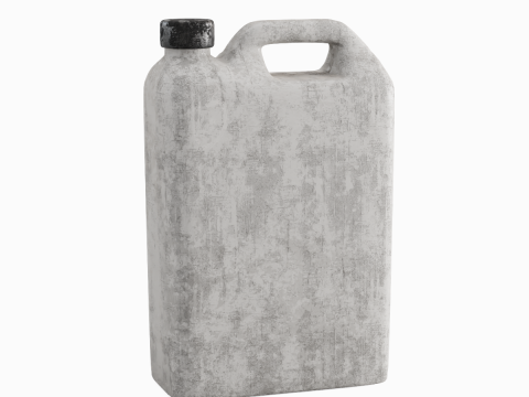 Old Plastic Canister 03 Modèle 3D