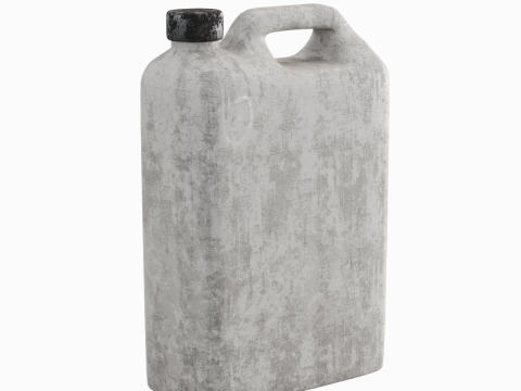 Old Plastic Canister 03 Modèle 3D
