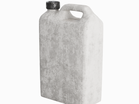 Old Plastic Canister 03 Modèle 3D