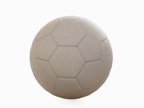 Low Poly Soccer Ball 01 Model 3D